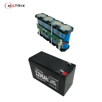 12v 6ah UPS Rechargeable Batteries Lifepo4 Li-Iron Deep Cycle Battery