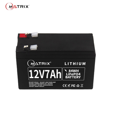 Rechargeable 12v 7ah Lifepo4 Battery For Backup Power Supply