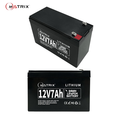 12 Volt Lithium Iron Phosphate Battery 12v 7ah For UPS Lead Acid Battery Replacement