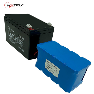 12v 12ah Lithium Iron Phosphate Battery Pack 144wh From Matrix