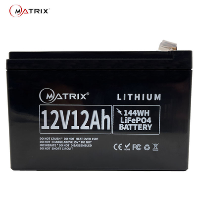 12v 12ah Rechargeable Lifepo4 Battery For Lead Acid Battery Replacement