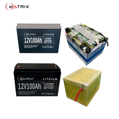12V100Ah Lithium Iron Phosphate Battery Cells 3.2V 4S1P For Off-Grid Energy Storage