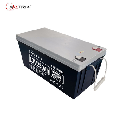 MATRIX 12v 250ah Lifepo4 Ups Replacement Battery Pack Over 3000wh