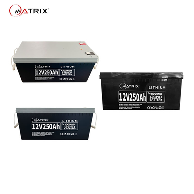 Lifepo4 Replacement Lithium Battery For Back-Up Power System 12V250AH From MATRIX