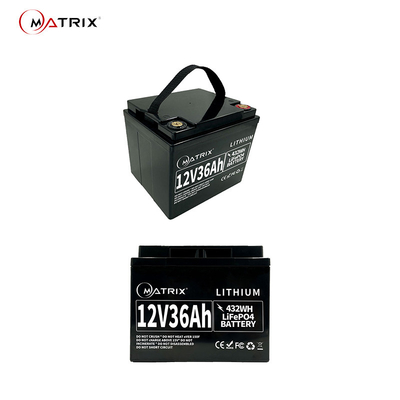 12V 36Ah SLA Replacement Lithium Battery 4S6P For Computers Servers
