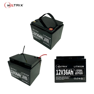 12V 36Ah 4S6P LFP Battery For Computers Servers And Network Switch Solar Wind Energy Storage Systems