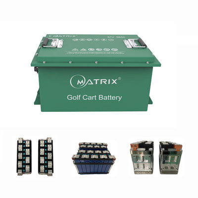 Rechargeable Lead Acid Replacement Battery Golf Cart LiFePO4 Lithium Ion Battery 48v / 51v 56ah