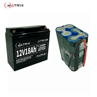 4s3p Lifepo4 Lithium Battery Pack 12v 18ah Deep Cycle Long Life